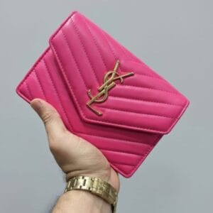 WhatsApp Image 2025-10-26 at 17.10.12 Sac Pochette / Portefeuille Chaîne Matelassé Fushia