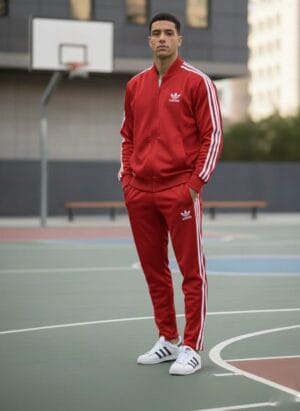 Ensemble de Survêtement Rouge