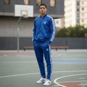 Ensemble de Survêtement Bleu