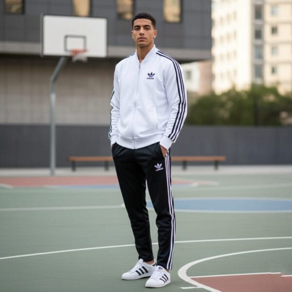 Ensemble de Survêtement Blanc