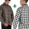 2 chemises En Flanelle Demi season Ref-MS8443V