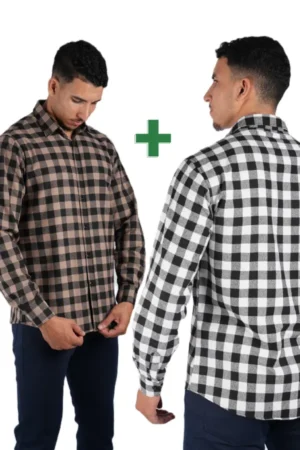 0MCwZ88knDWNS3vTpnD4QYGylSBQWnXQbC5JKn9v 2 chemises En Flanelle Demi season Ref-MS8443V