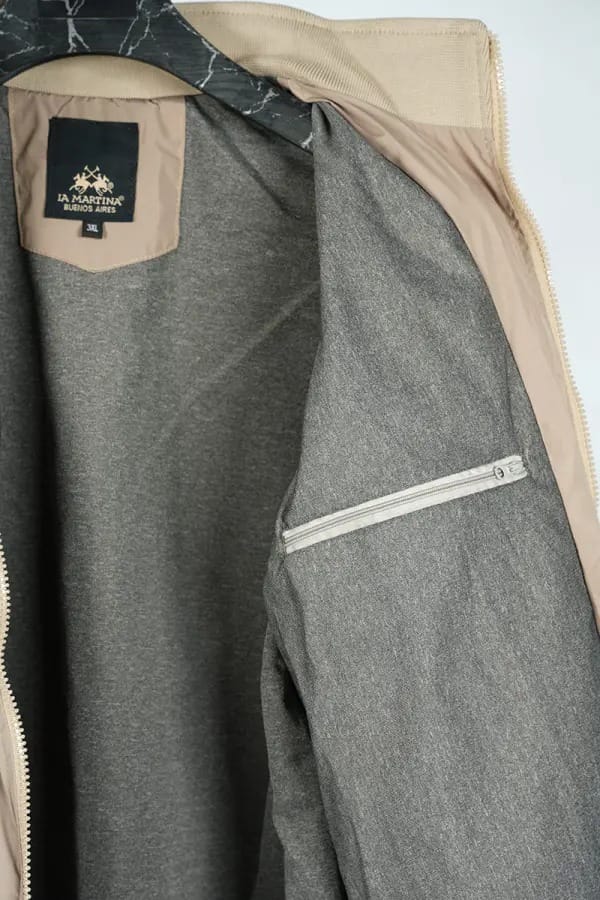 Veste La Martina chic & Doux ( Beige ) Ref-MN8809N