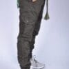 Pantalon jogger Para En toile – Vert Militaire-ref-468