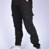 Pantalon jogger Para En toile – Noir-ref-467