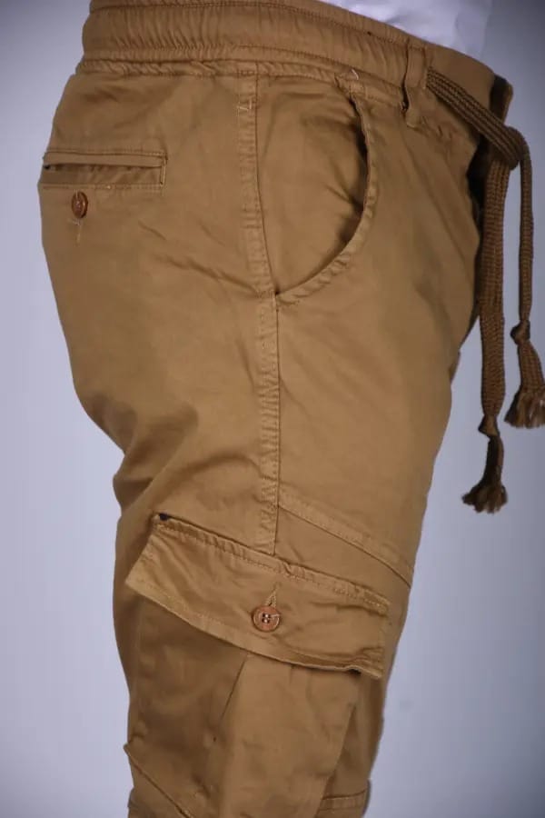 Pantalon jogger Para En toile – Creamy-ref-469