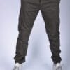 Pantalon jogger Para En toile – Vert Militaire-ref-468