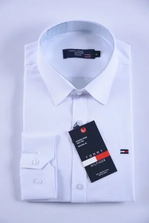 DHdCZAkWJEjSQlHxWLdX2aekcJyPmOVuzxVoHLK1 (1) Chemise Tommy Oxford coton piqué Ref-Pc07810 ( Blanche )