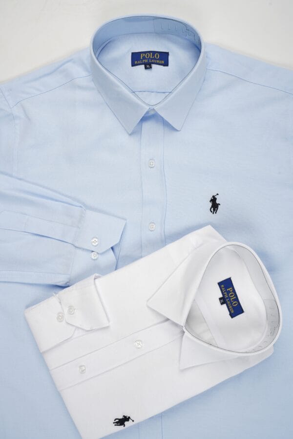 DSC06267 Pack Prestige – 3 Chemises Ralph Lauren 100% Coton ref-RLV7H44A