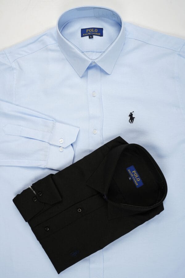 DSC06269 Pack Prestige – 3 Chemises Ralph Lauren 100% Coton ref-RLV7H44A