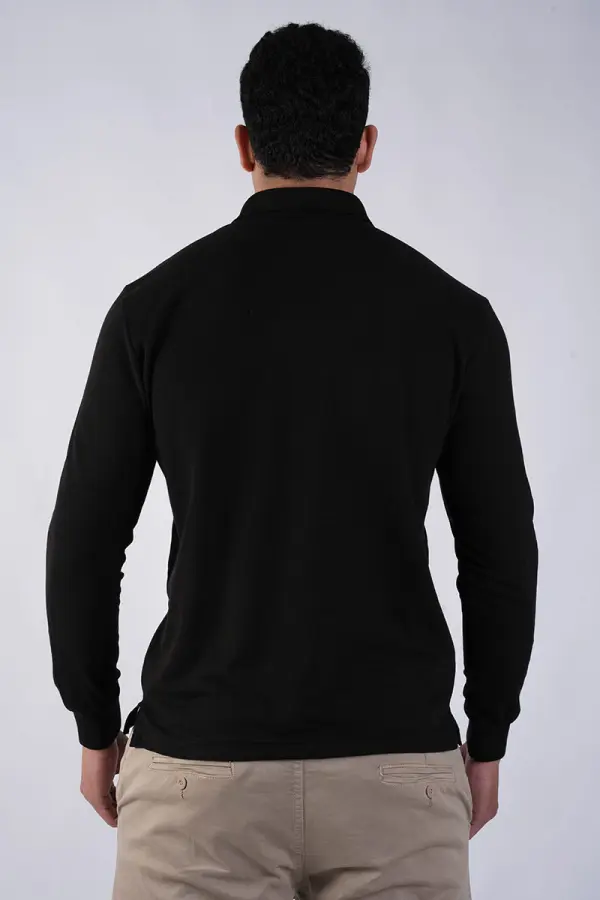 Pack 3 Polo Tommy manches Longue en Pur Coton Piqué Ref-TP5GG410