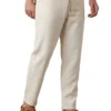 tUYwXUnD3hVimCjGE0Mh0DE3m2gpkirtMOsL5q53 Pantalon Massimo dutti en 100 % Lin Relaxed Fit ( Beige ) Ref-LN722FR