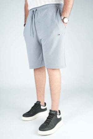 DSC00555 Short Tommy de jogging en Pur coton legé Ref-TJ18775V