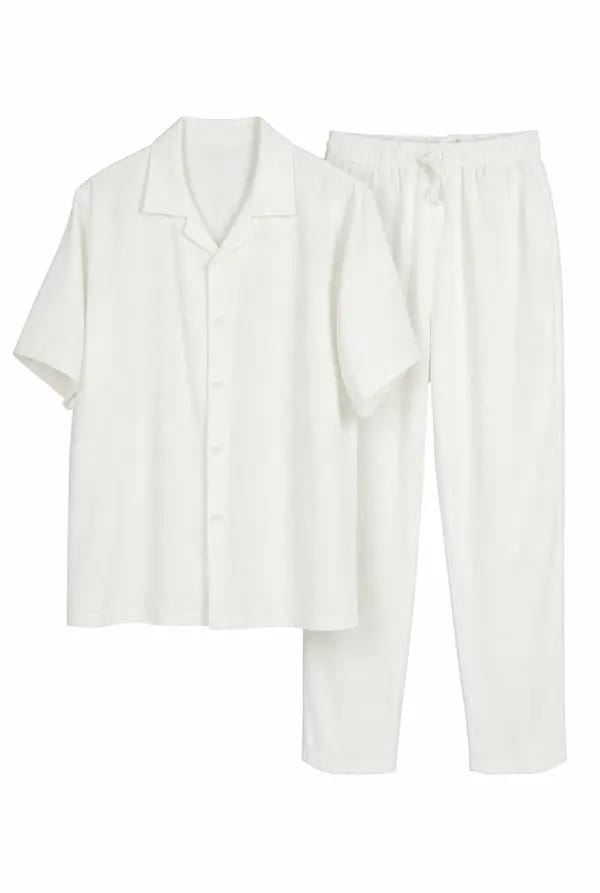 PACK 3 Ensemble Homme Lin Premium