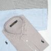 Pack 3 Chemises Ralph Demi-Manches rayée – Chambray Cotton Ref-RR1QQ30N