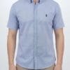 pack de 3 chemises Ralph lauren Oxford demi manche Ref-CH71001D ( Blanche + Beige + Bleu roi )