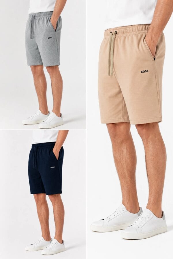 Pack de Shorts Boss de Luxe ( Biege & bleu & Gris ) Ref-PBS762210K-